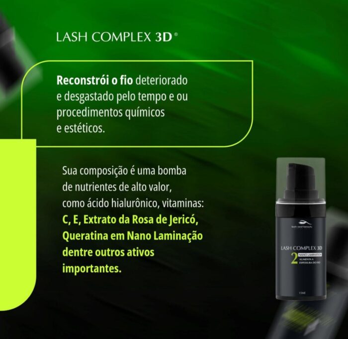 Complex 3D - Passo 2 Laminação - Lash And Beauty - 15ML