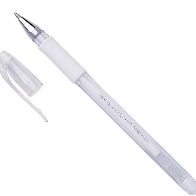 Caneta gel branca p/ sobrancelhas - Design Marcação Micropigment