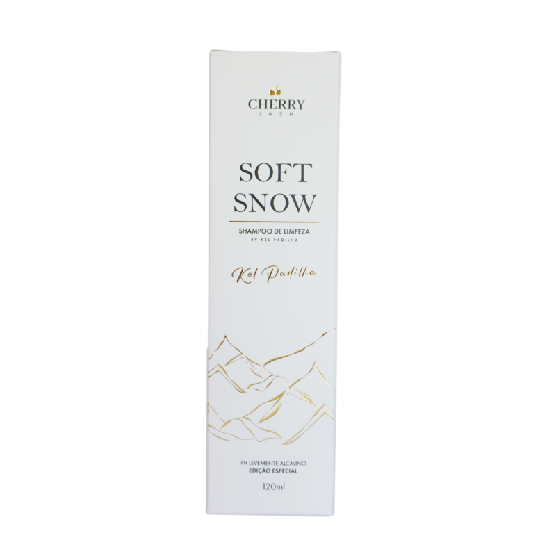 Espuma Limpeza Soft Snow Extensão Cílios Kel Padilha Cherry