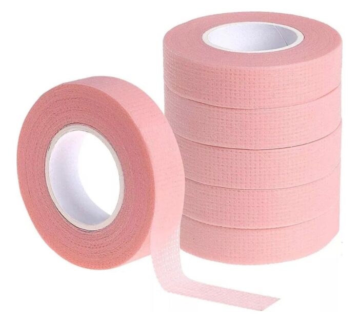 Fita micropore p/ extensão de cílios - 2 unidades cada