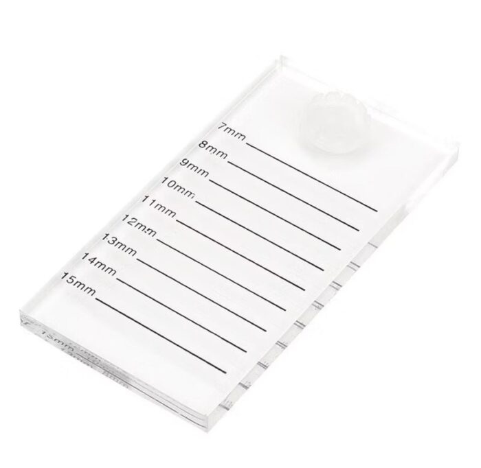 Paleta de vidro p/ cílios