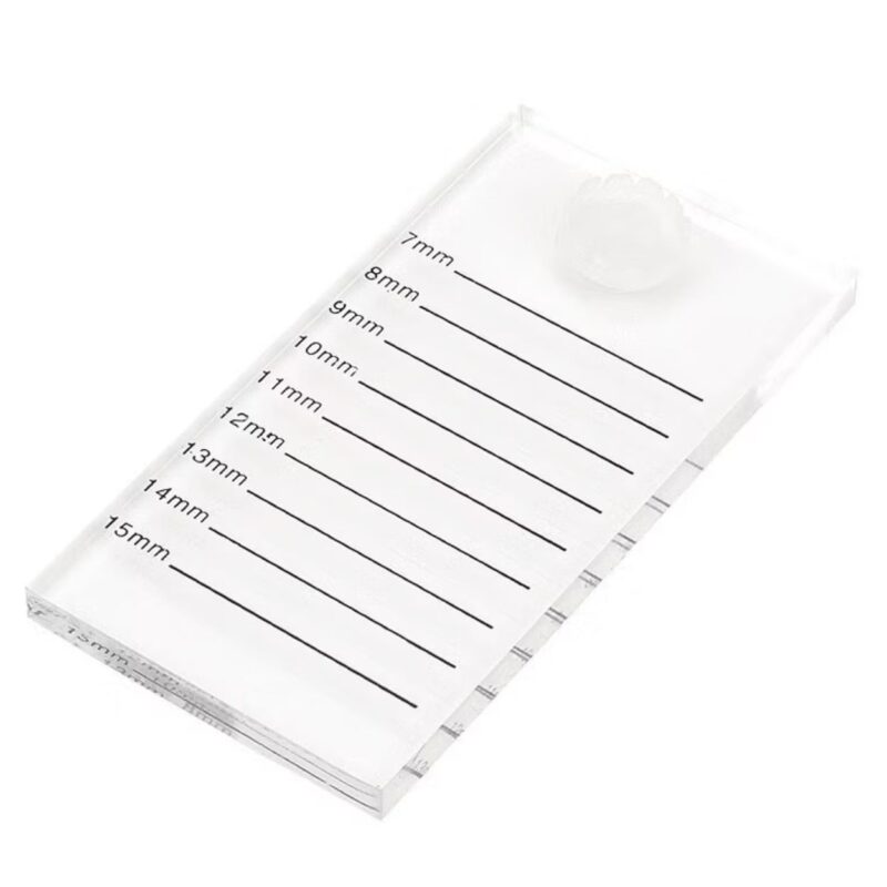 Paleta de vidro p/ cílios