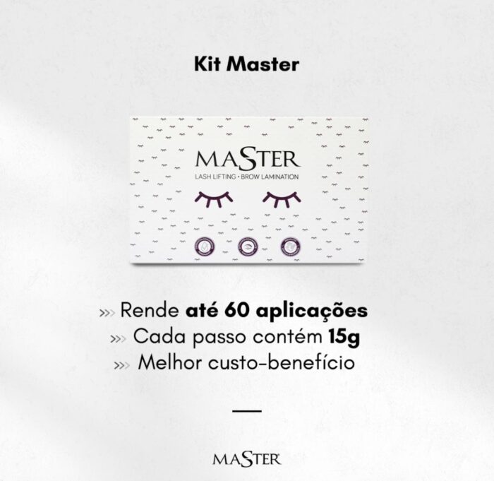 KIT LASH LIFTING E BROW LAMINATION MASTER 15g - Imagem 2